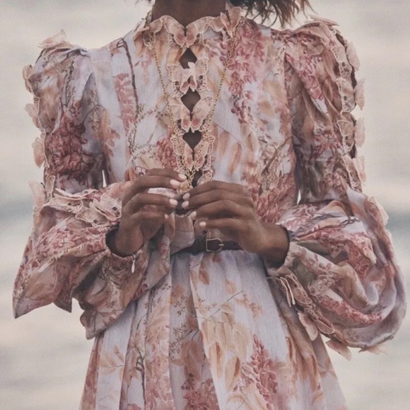 ZIMMERMANN Botanica Butterfly Maxi Dress. - Picture 9 of 14